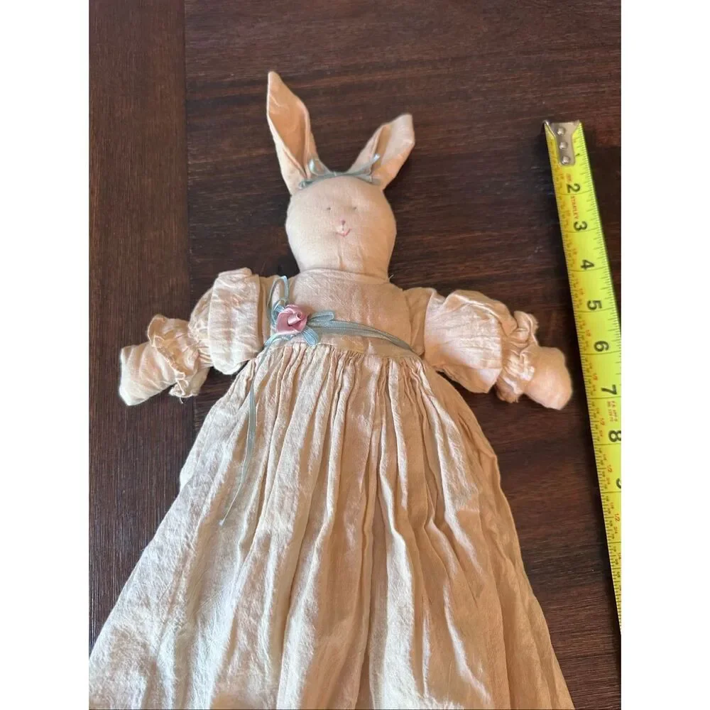 Vintage handmade cloth bunny doll